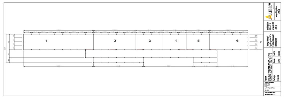 IEI Barge Rendition - Legacy Building Solutions - Custom Fabric Building