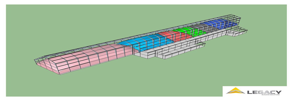 IEI Barge Rendition 2 - Legacy Building Solutions - Tension Fabric Structure