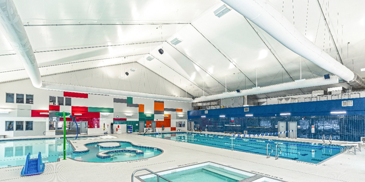 Fox Creek Sports Multiplex Legacy Building Solutions Project - Pool Area