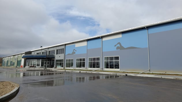 Fox Creek Multiplex - Fabric Building Athletic Center - Legacy Building Solutions