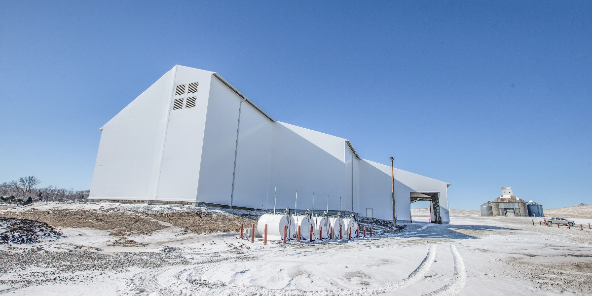 Tension Fabric Building - Rigid Steel Frame - Agriland Woodbine