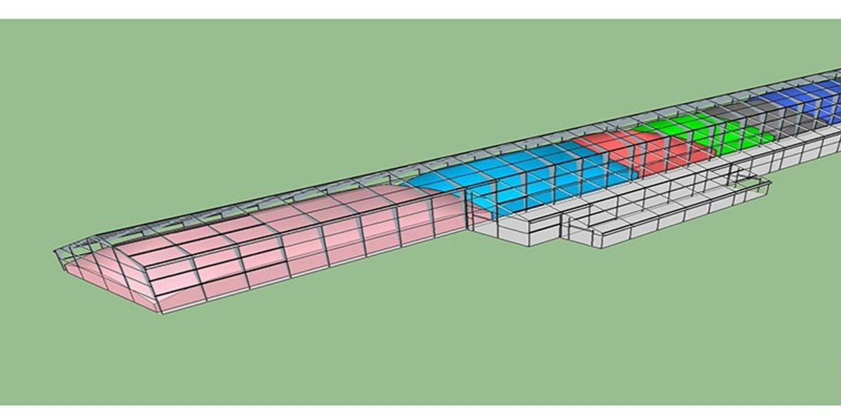 Tension fabric building for bulk storage structures