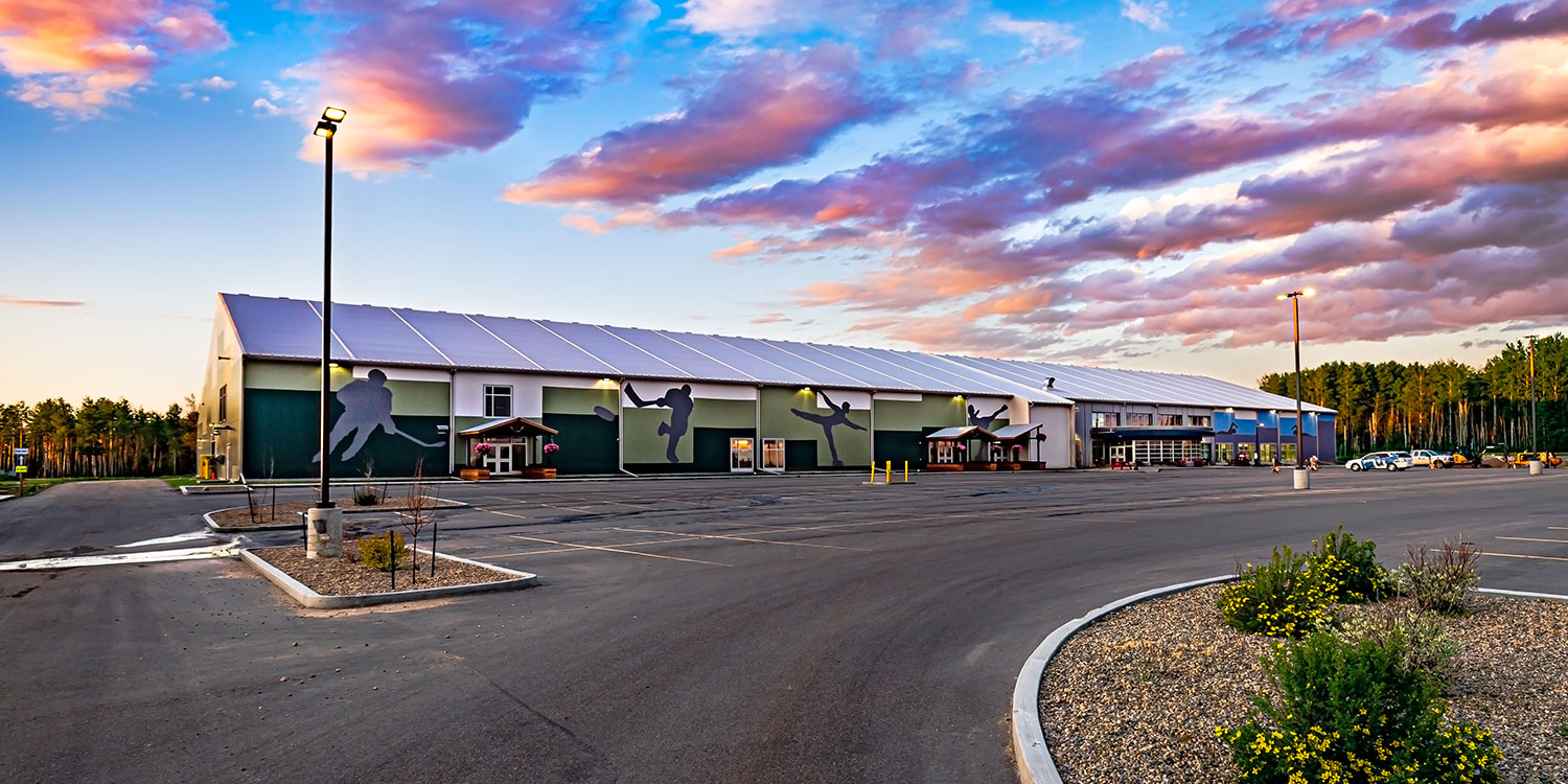 Fox Creek athletic center in Alberta Canada