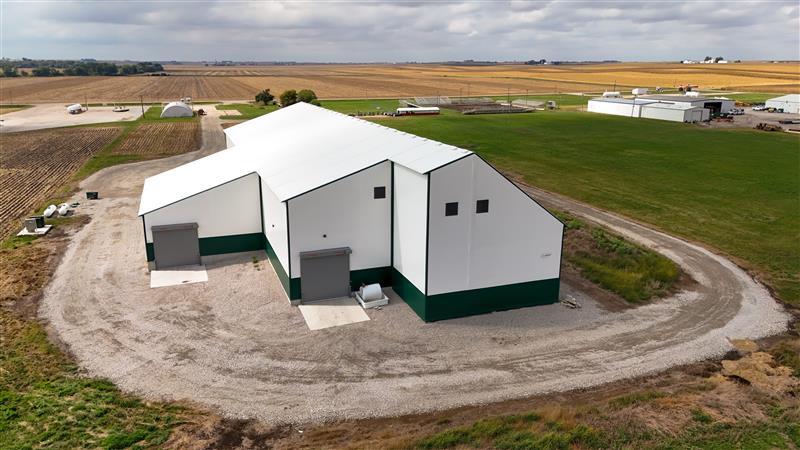 Image of multi tiered bulk storage building