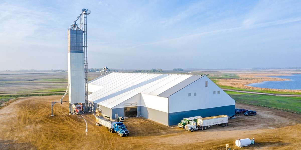 Tronson Grain Fabric Building for Fertilizer