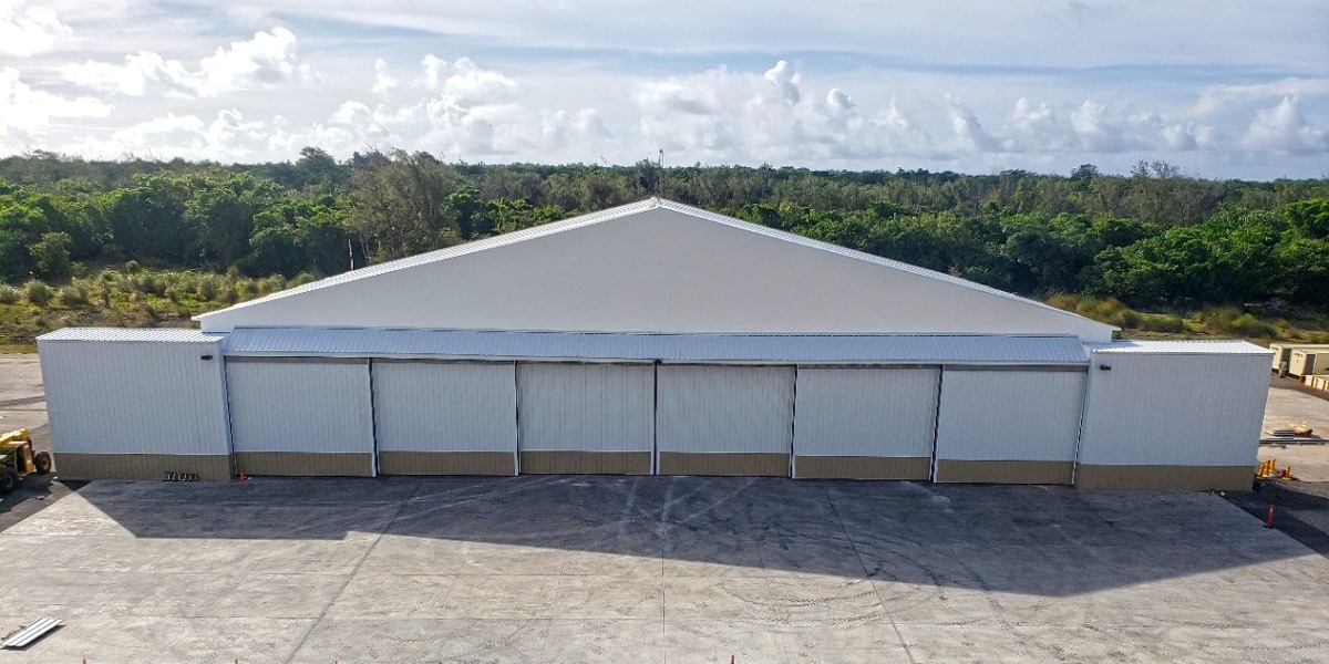 Tension fabric hanger in Guam