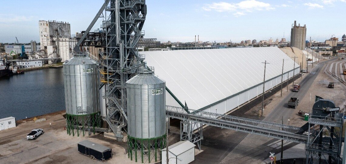 Drayage Storage Solutions with Tension Fabric Structures by Legacy Building Solutions - Port of Milwaukee