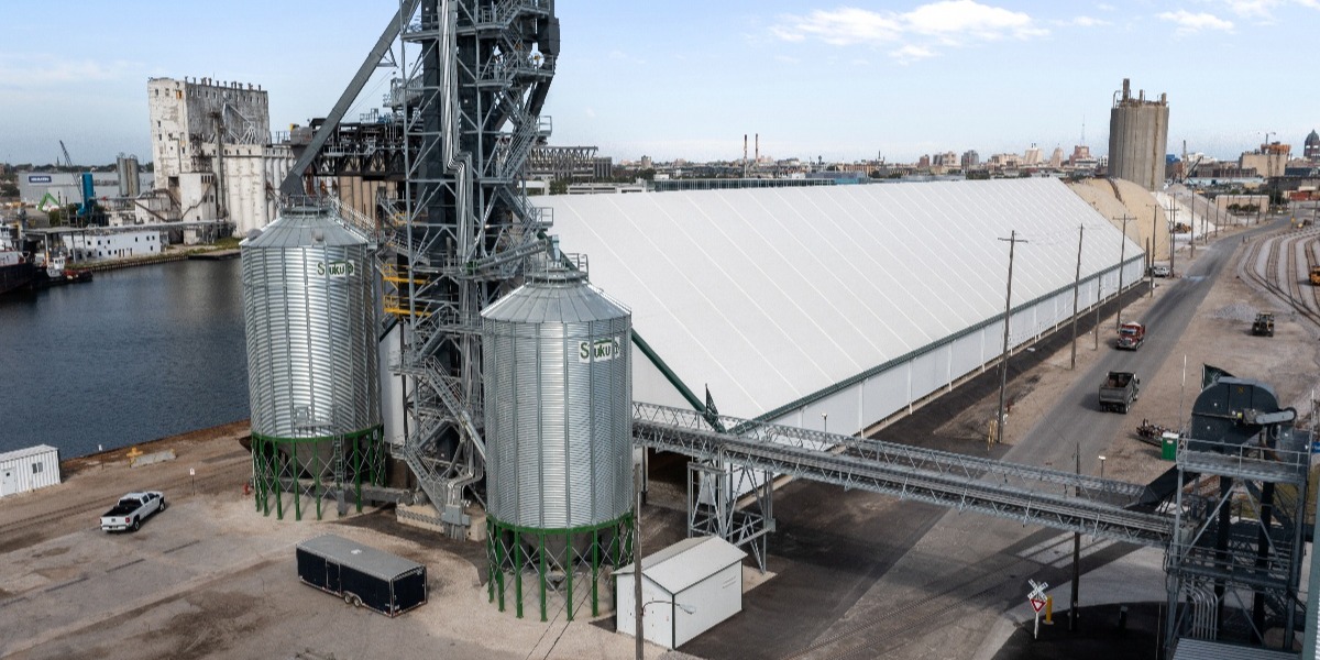 Flat Storage Solutions for DDGS, Fertilizer, and Potash