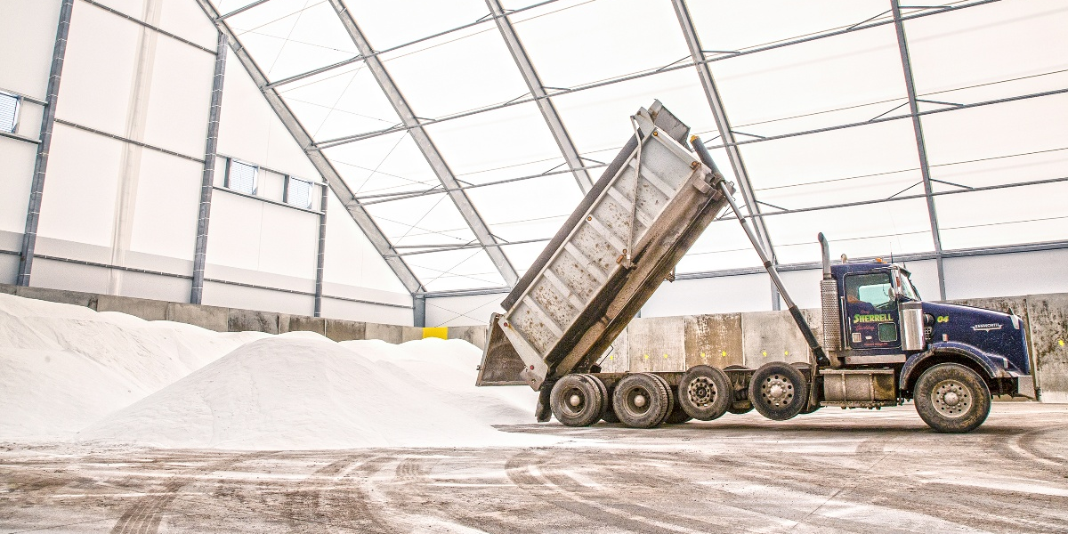 Natural Light Benefits Workers in a Fabric Building