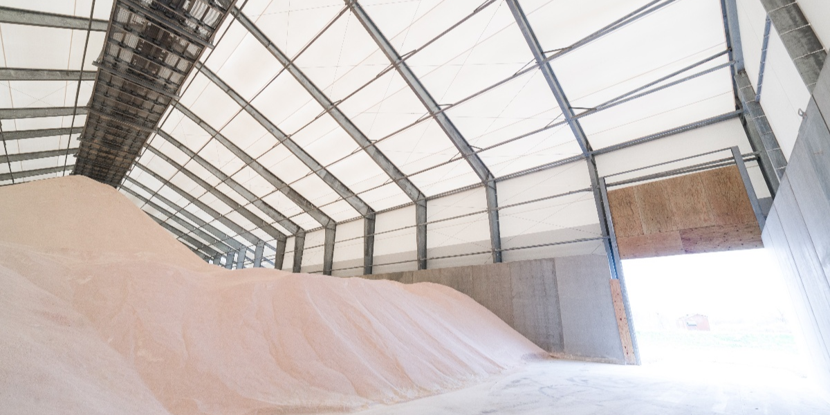 Frac Sand Storage - Corrosion Resistance - Fabric Building Solutions